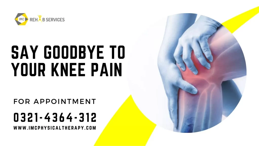 Say goodbye to your knee pain