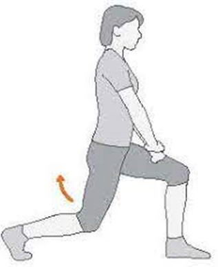 deep lunge exercise for back pain

